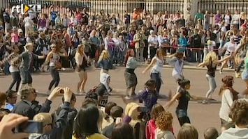 RTL Nieuws Flashmob voor Kate en William