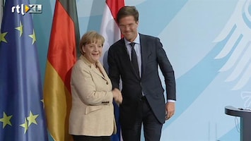 RTL Z Nieuws Merkel en Rutte op 1 lijn: steun voor Eurocommissaris Begroting