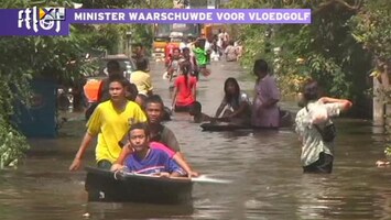 RTL Nieuws Water Bangkok rukt op