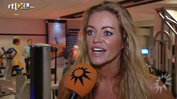 RTL Boulevard Inge de Bruijn weer aan het trainen