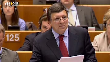 RTL Z Nieuws Barroso: Zwakke banken mogen voorlopig geen bonussen en dividend uitkeren