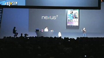 RTL Z Nieuws Google heeft nu ook een eigen tablet: de Nexus 7