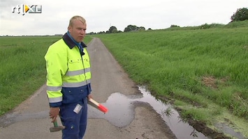 RTL Nieuws Extra dijkinspecties vanwege droogte