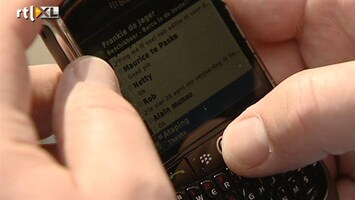 RTL Z Nieuws Omzet Blackberrymaker RIM holt achteruit