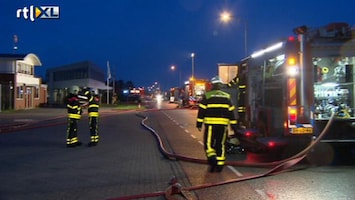 RTL Nieuws Grote brand in Brabants polyesterbedrijf