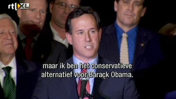 RTL Nieuws Rick Santorum slaat terug