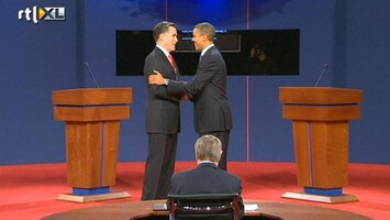 RTL Z Nieuws Romney strijdlustig tegen uitgebluste Obama