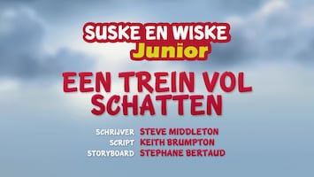 Suske En Wiske Junior - Een Trein Vol Schatten