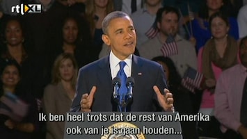Editie NL Speech Obama: 'We zijn één familie'