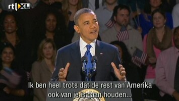 Editie NL Speech Obama: 'We zijn één familie'