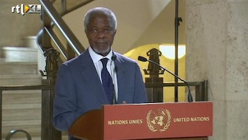 RTL Nieuws Kofi Annan wil nieuw vredesplan voor Syrië