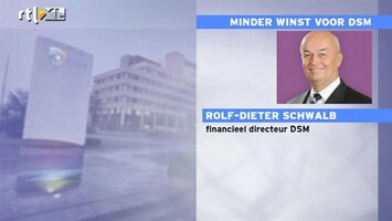 RTL Z Nieuws DSM voelt de crisis