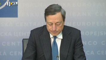 RTL Z Nieuws Draghi heeft z'n mond voorbij gepraat in Londen