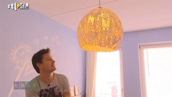 Eigen Huis & Tuin Maak een lamp van kant