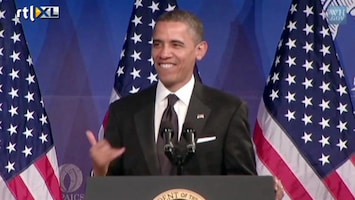 Editie NL Obama zingt 'sexy back'