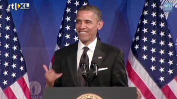 Editie NL Obama zingt 'sexy back'