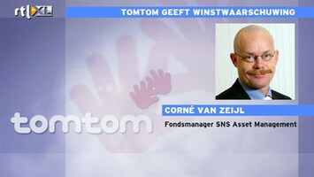 RTL Z Nieuws Corné van Zeijl: TomTom heeft een stuctureel probleem met de kastjes
