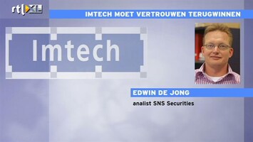 RTL Z Nieuws Imtech moet vertrouwen terugwinnen