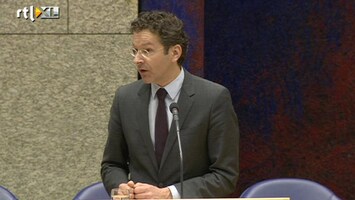 RTL Z Nieuws Dijsselbloem: er is geen sprake van afschrijving van DGS