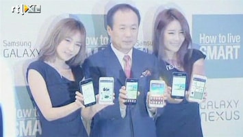 RTL Z Nieuws Samsung spint garen bij de smartphone