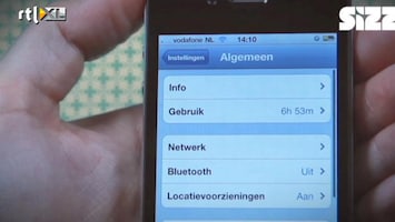 Sizz Bluetooth instellen | iPhone 4