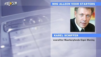 RTL Z Nieuws Alleen nog NHG voor starters