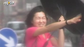 RTL Nieuws Hong Kong getroffen door typhoon