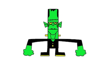 Doodle Frankenstein