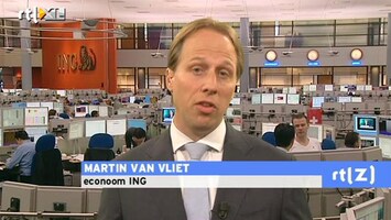RTL Z Nieuws Martin van Vliet: rente ongemoeid, uitleg Draghi belangrijk