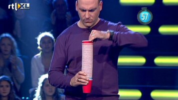 Minute To Win It De rode draad