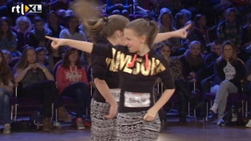 So You Think You Can Dance - The Next Generation Spetterend enthousiasme - auditie Dirkje en Fenne