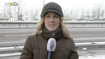RTL Z Nieuws Pas op voor gladheid op de weg