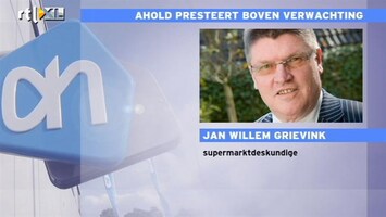RTL Z Nieuws Supermarktdeskundige over Ahold