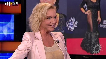 RTL Boulevard Mariska van Kolck & haar jurk van Sandra Scheffer