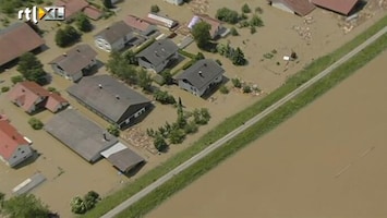 RTL Z Nieuws Zeer hoog water in Europa kost binnenvaart veel geld