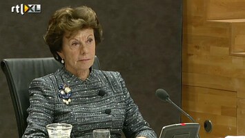 RTL Z Nieuws Verhoor Neelie Kroes gaat heel erg moeizaam