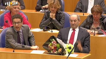 RTL Nieuws Job Cohen neemt afscheid van Tweede Kamer