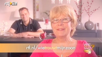 Wie Trouwt Mijn Zoon Oproep van Josien voor Jeroen