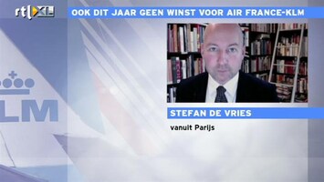 RTL Z Nieuws 'Grondpersoneel enorme kostenpost voor AirFrance'
