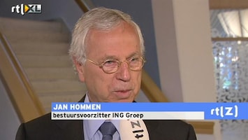 RTL Z Nieuws Hommen aardig op weg om van ING gewone bank te maken