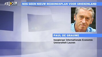 RTL Z Nieuws Schulden Griekenland moeten nu worden gesaneerd