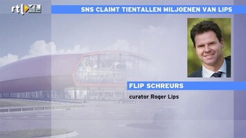 RTL Z Nieuws Lips vindt SNS claim van 50 miljoen euro onterecht