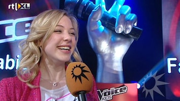 RTL Boulevard The Voice Kids Fabienne gehuldigd