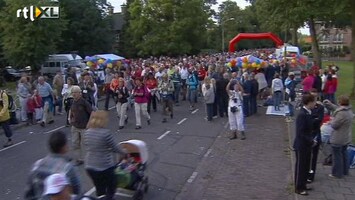 RTL Nieuws Geen regenjas maar zonnebrand voor lopers