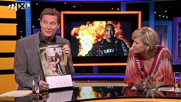 RTL Boulevard John Jones op sexy brandweermannenkalender