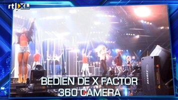 X Factor Bedien zelf de camera van X FACTOR