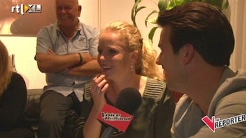 The Voice Of Holland De sound check met Maghen