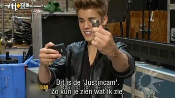 RTL Boulevard Backstage bij Justin Biber