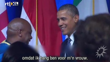 RTL Boulevard Obama bang voor Michelle