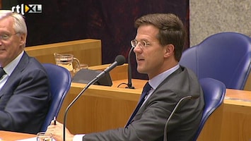 RTL Nieuws Rutte stevig aangepakt in debat europtop